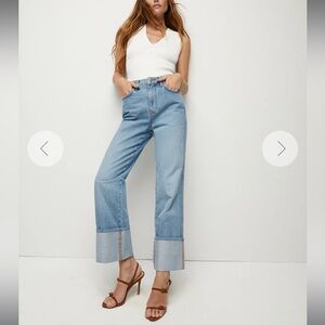 Veronica Beard Dylan Cuffed Jean